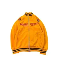 8LA2 プリント入り　トラックジャケット　レインボーファスナー　古着usedのサムネイル