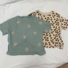 NEXT 半袖Tシャツ 2枚セット 花柄 鳥柄のサムネイル