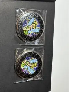 ティンカーベル 缶バッジ 2個セット