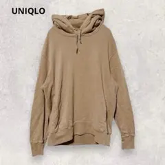 UNIQLO ユニクロ 長袖 パーカー L ベーシック シンプル カジュアル