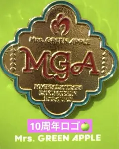 Mrs. GREEN APPLE MGA 10周年　ランドマーク　ピンバッジ