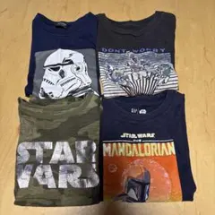 スターウォーズ マンダロリアンTシャツ120センチ4点