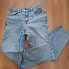 GU ライトブルー ストレートデニム