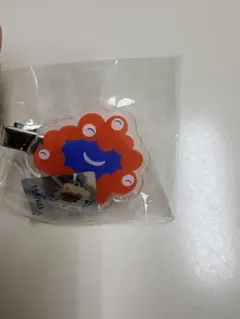 新品　未使用　ミャクミャク　ヘアクリップ　ガチャガチャ