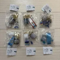 【最安値】ディズニーシー限定　25周年カプセルトイキーホルダーコンプリートのサムネイル