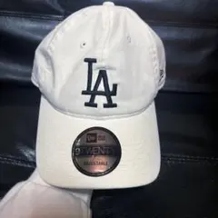 New Era 9TWENTY LAロゴキャップ ホワイト