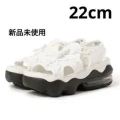 新品 NIKE ナイキ エアマックスココ サンダル サミットホワイト22cm