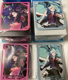 デッキシールド　デッキケース　マリィ＆オーロンゲ　ダイゴ＆メタグロス