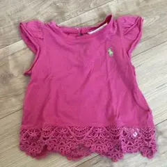 ラルフローレン　Tシャツ　80 ベビー　キッズ　女の子