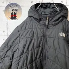 ザノースフェイス 2WAY リバーシブル ジャケット 中綿入 ブラック