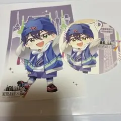 剣持刀也 にじさんじ 7大タワー コースター ポストカード 2点セット