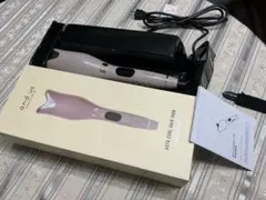 3COINS　and usオートカール　自動ヘアーアイロン