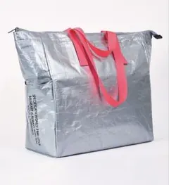 topologie シルバーエコバッグ Konbini Bag ストラップ付き - メルカリ