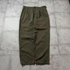 conte ラップチノテーパードワイドパンツ 逸見えみり リネン混