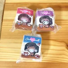 サンリオ☆ミニチュアパッケージコレクション☆マイメロ☆クロミ☆シナモン