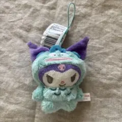 サンリオキャラクターズ　ハンギョドン着ぐるみマスコット　クロミ