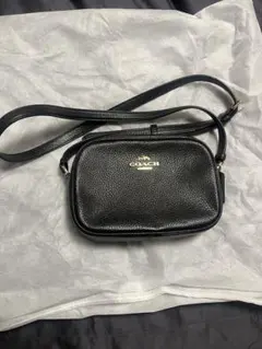 COACH ジェイミー カメラバッグ ショルダーバッグ レザー 黒