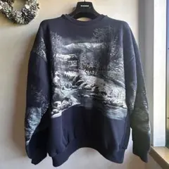 90s ART UNLIMITED SPORTSWEAR 全面プリントスウェット