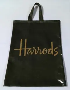 Harrods ハロッズ トートバッグ グリーン