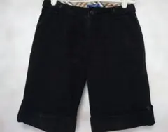 Burberry 黒 ショートパンツ 　36