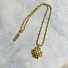 【美品】ゴールドクロスネックレス