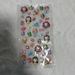 ディズニーシール　プリンセス　ボンボンドロップシール アリエル ベル ソフィア