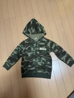 ANAP 迷彩柄 ジップアップパーカー