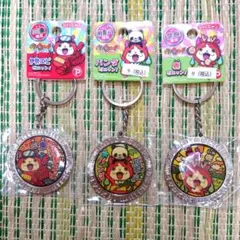 妖怪ウォッチ　ジバニャン　ご当地　　三重　和歌山　奈良　限定　メタルキーホルダー