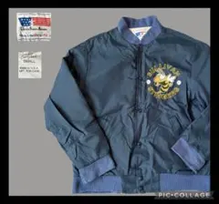 ひ*ろ様 ★USA製★90s SULLIVAN STINGERS 刺繍コーチジャのサムネイル