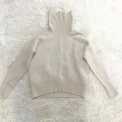 グリーンレーベルリラクシング　ウール　カシミヤ　タートルネック ニットセーター