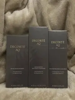 新品未使用DECORTÉAQリペアスムース/シャンプ/トリートメント/ヘアセラム