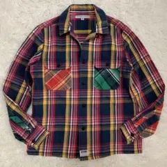 GOODHOOD × R.NEWBOLD チェックシャツ G034 Mサイズ