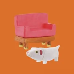 世界のソフビでコンニチワ vol.7 ホワイト ピンク ガチャ ケンエレ