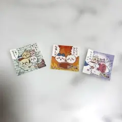 ◆ちいかわ CoCo壱　オリジナルステッカー　3枚◆