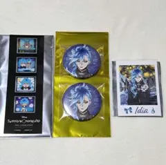 ツイステ展 缶バッジ カード ステッカー イデア