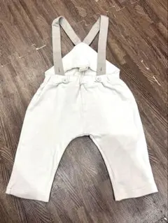 petit main サスペンダー付きパンツ
