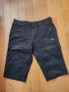バーバリーブラックレーベル　ハーフパンツ
