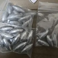 釣り用 中通しオモリ 5号 4号 3号 など まとめ売り