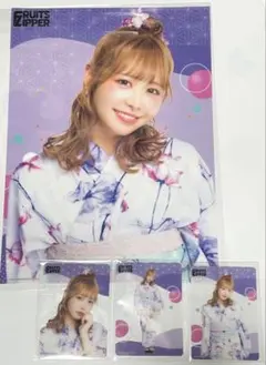 FRUITS ZIPPER 浴衣すきくじ　仲川瑠夏