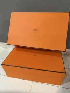正規品美品HERMESエルメス 空箱 番号（541）（33x24.5）2個セット 正規品美品HERMESエルメス 空箱 番号（541）（33x24.5）2個セット