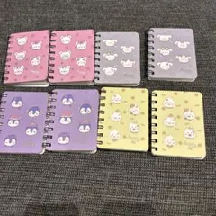 ミニサイズ ミニノートA7サイズ 8冊