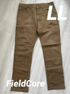 FieldCore パンツ LL メンズ ワークマン カーゴパンツ ブラウンのサムネイル