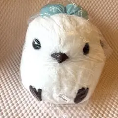 ふくふくシマエナガ カラフルフラワー しまゑガーベラ ウルトラBIG