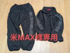 SUPREME スペルアウト ナイロン ジャケット ＆ パンツ セットアップ