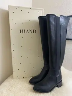 HIAND ブラック ニーハイブーツ 240 HIAND ブラック ニーハイブーツ 240