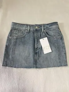 ZARA デニムミニスカート
