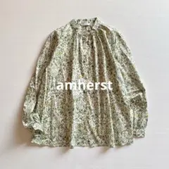 amherst アムハスト　リバティ 長袖　ブラウス　ゆったり　M 日本製のサムネイル