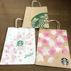 スターバックスコーヒー スタバ ショップ袋 桜