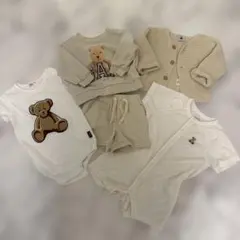 ◎ベビー服・キッズ服　まとめ売り・女の子、男の子 70〜80cm ブランド服4点