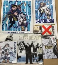未開封 手つなぎ ホログラム クリアポスター ゴールデンカムイ展